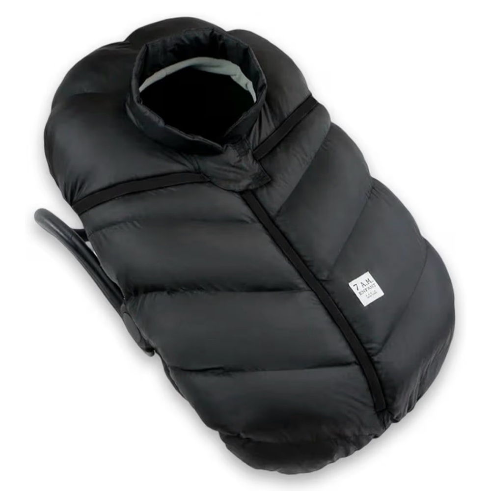 7 A.M. Enfant Black Kids Car Seat Cover